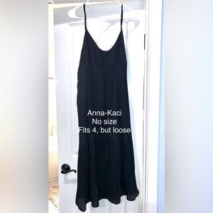 Black formal dress